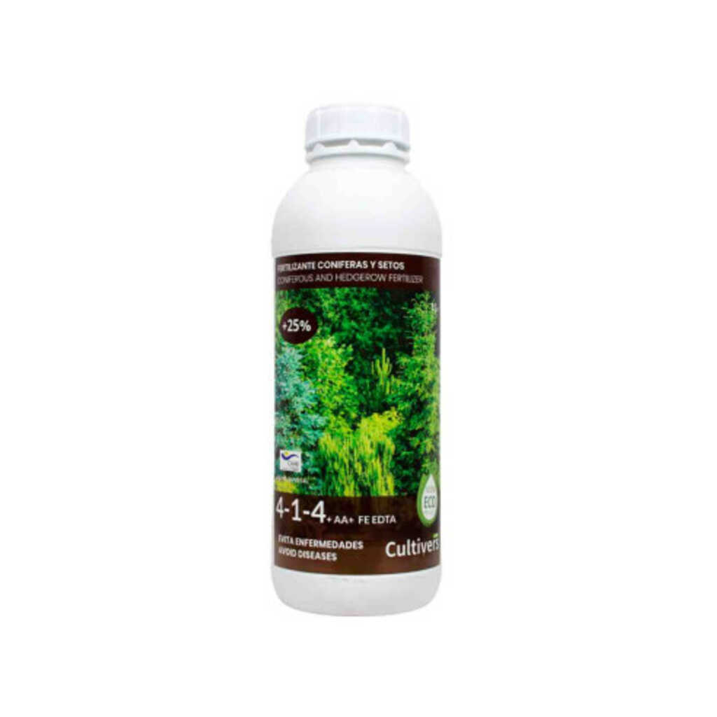 Abono Coníferas líquido ecológico 1L Cultivers