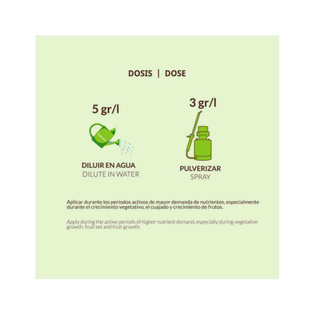 Abono engorde y maduración ecológico Cultivers 250g 5