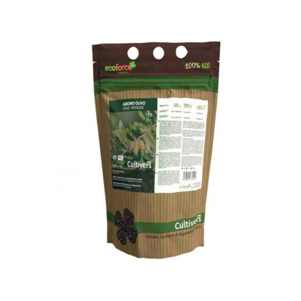 Abono Olivo granulado ecológico Cultivers 1 kg