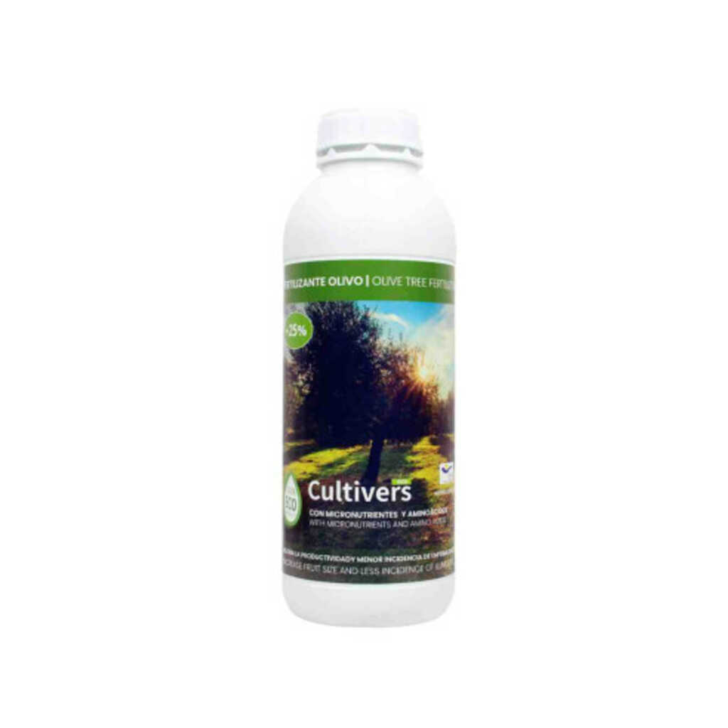 Abono Olivo líquido ecológico Cultivers 1 litro