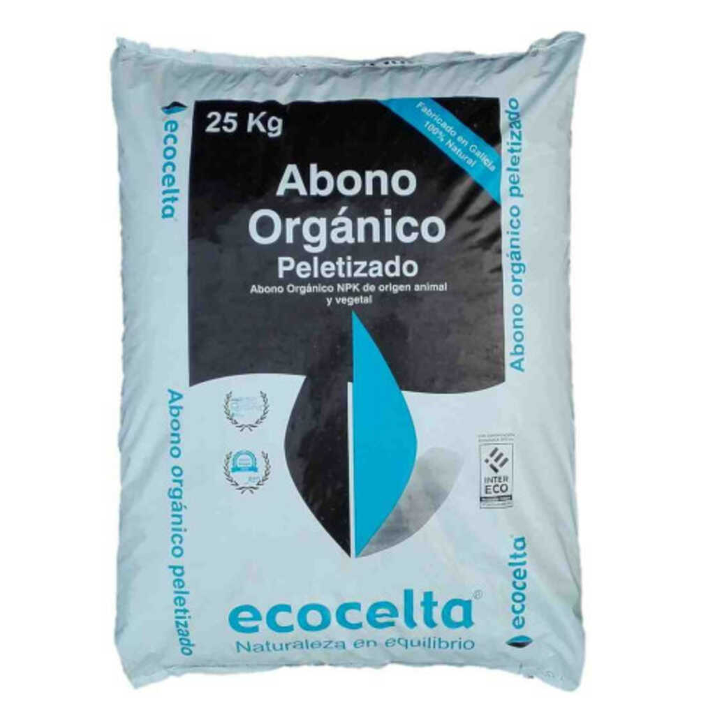 Abono orgánico en pellets Ecocelta 25kg