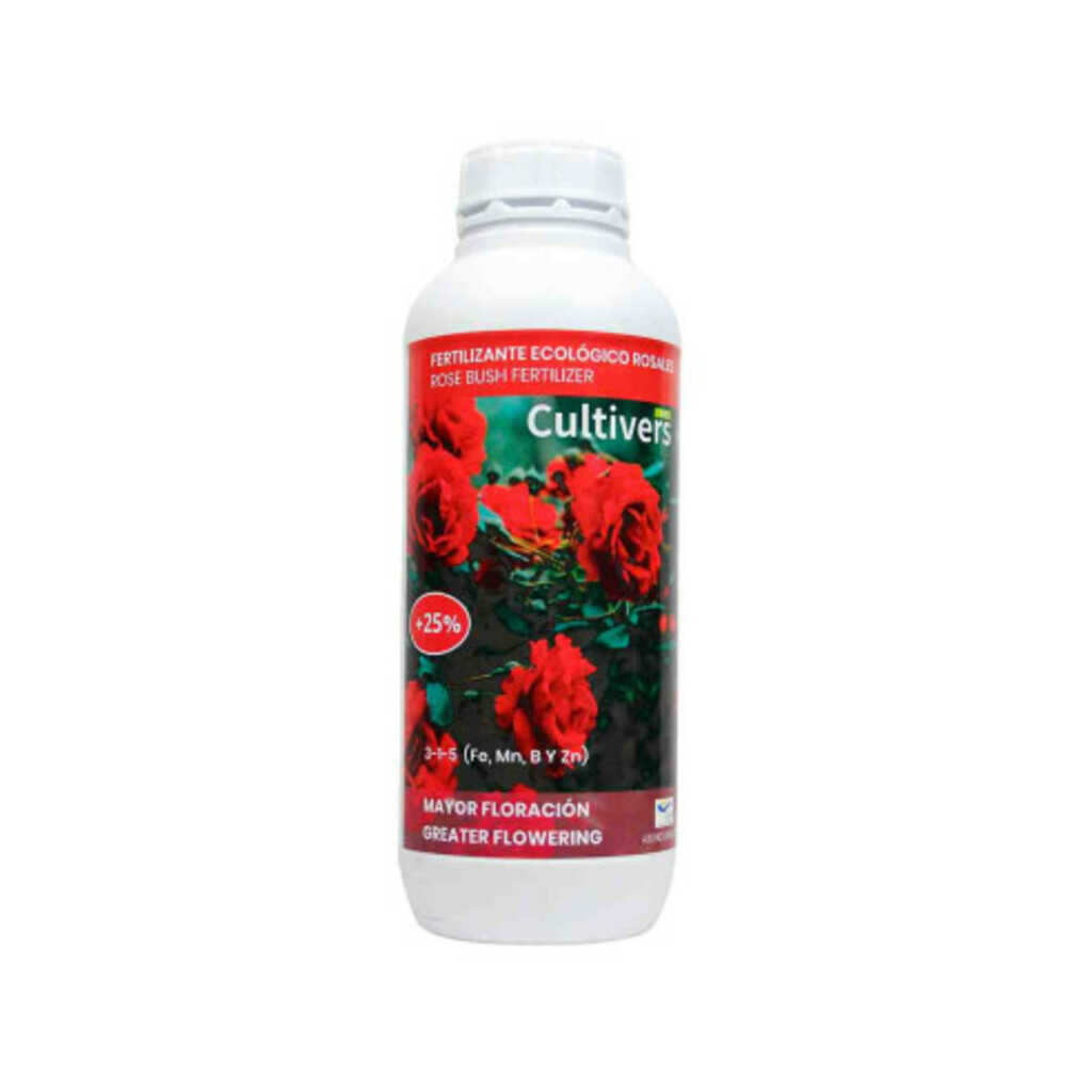 Abono Rosales líquido ecológico Cultivers 250 ml 3