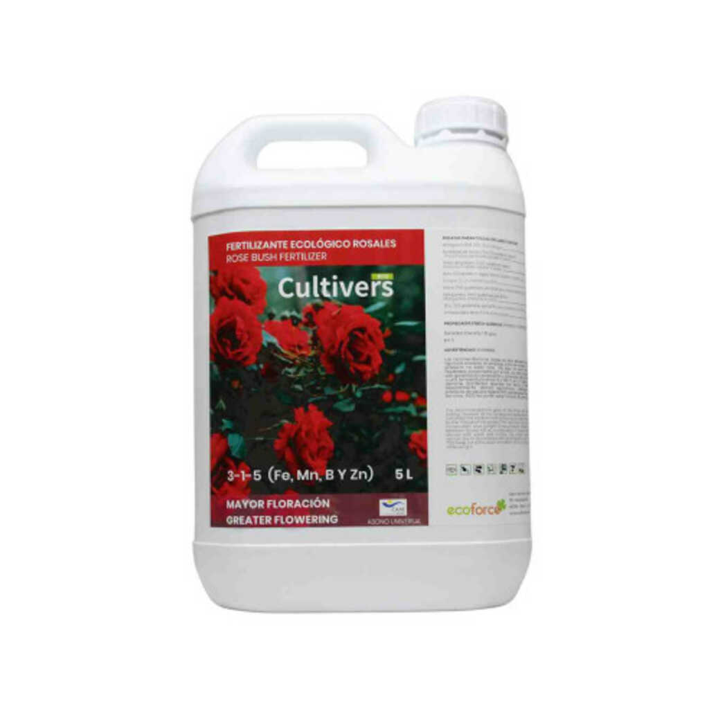 Abono Rosales líquido ecológico Cultivers 250 ml 4