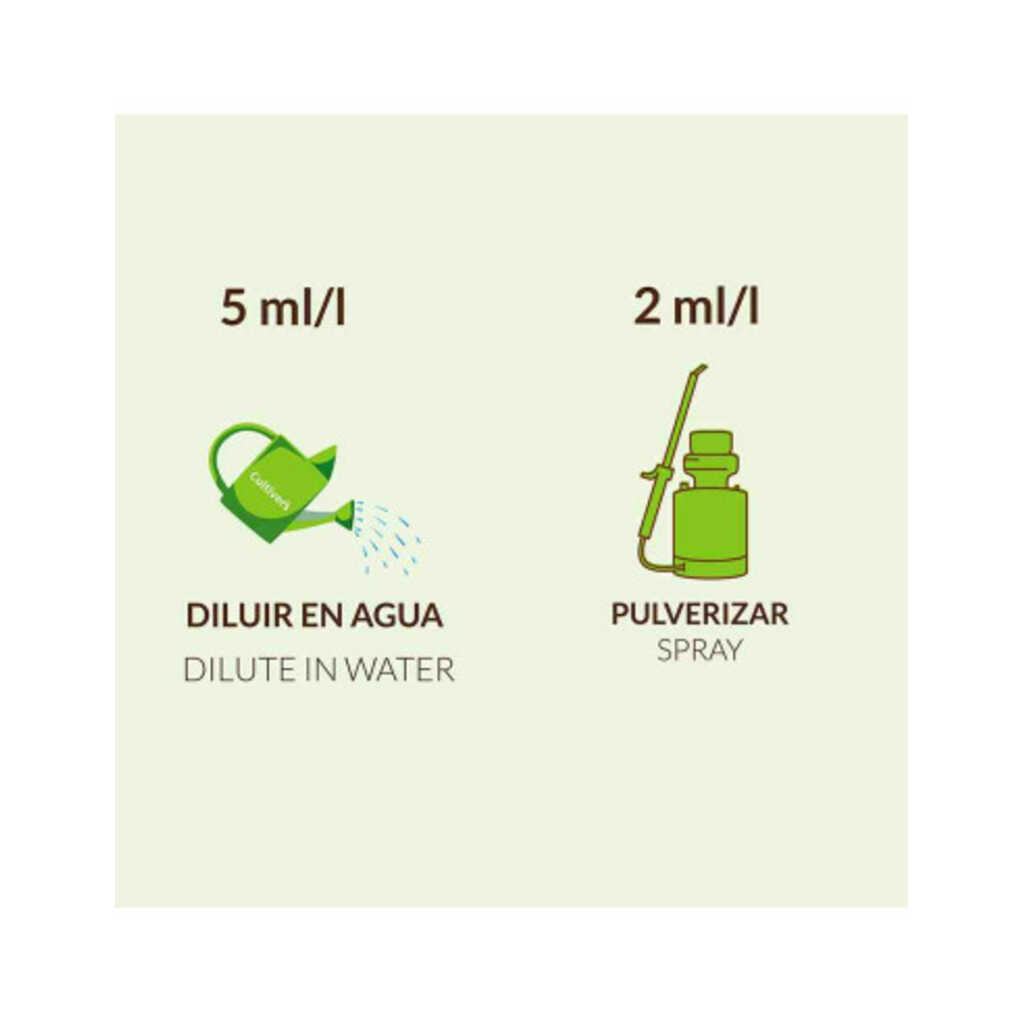Abono Rosales líquido ecológico Cultivers 250 ml 6