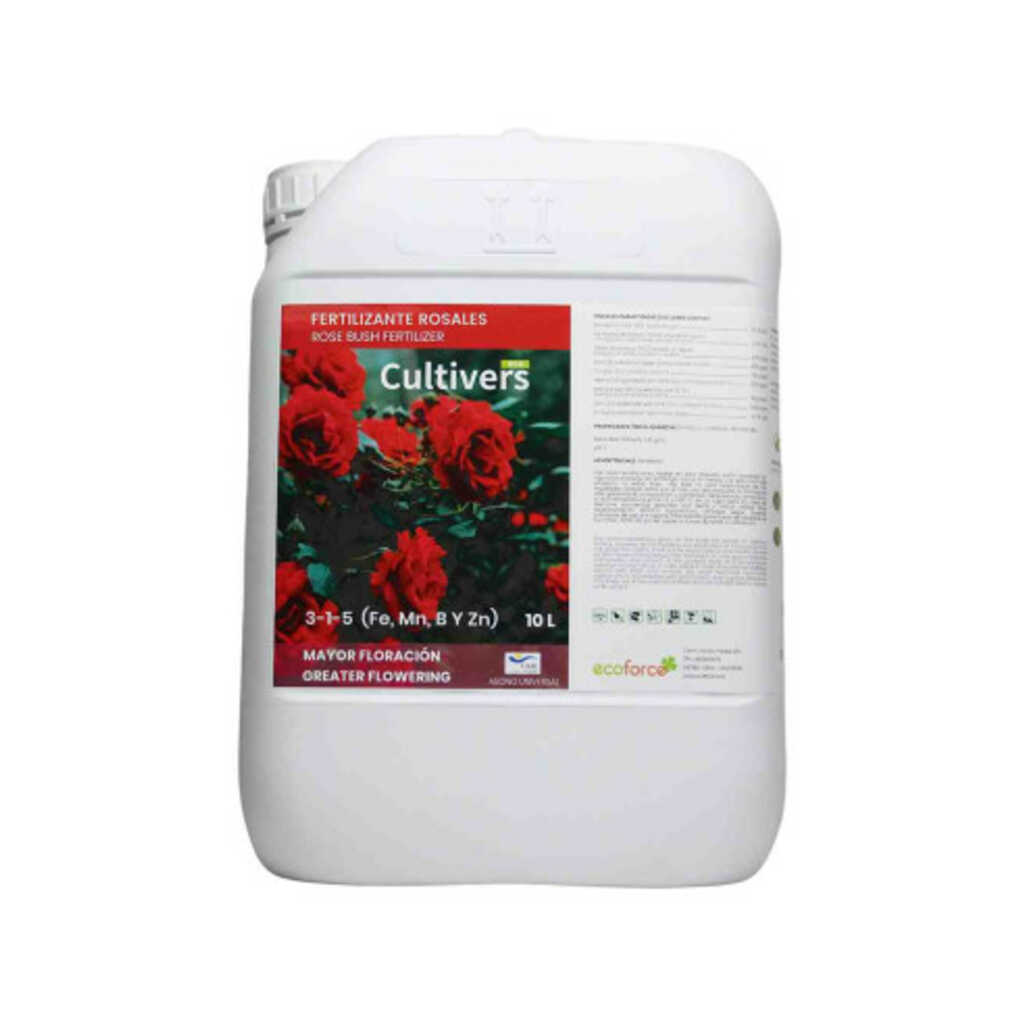 Abono Rosales líquido ecológico Cultivers 250 ml 5