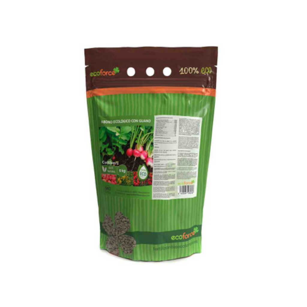 Abono universal granulado ecológico con guano Cultivers 1 kg 4