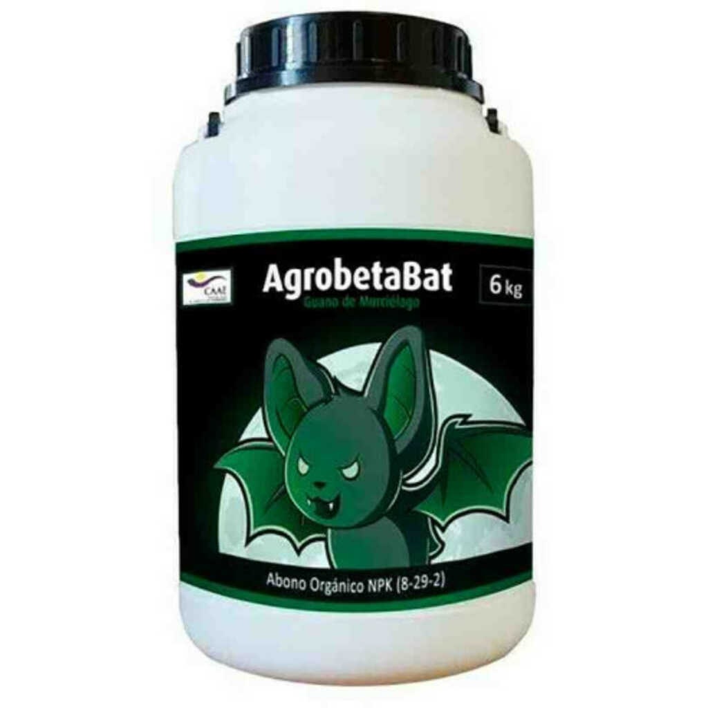 AgrobetaBat Guano de murciélago granulado 6Kg