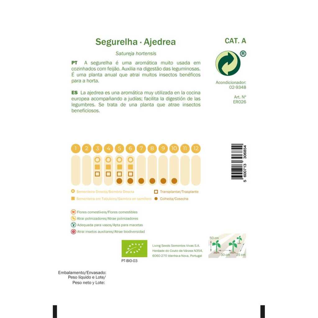 Semillas ecológicas de ajedrea_1