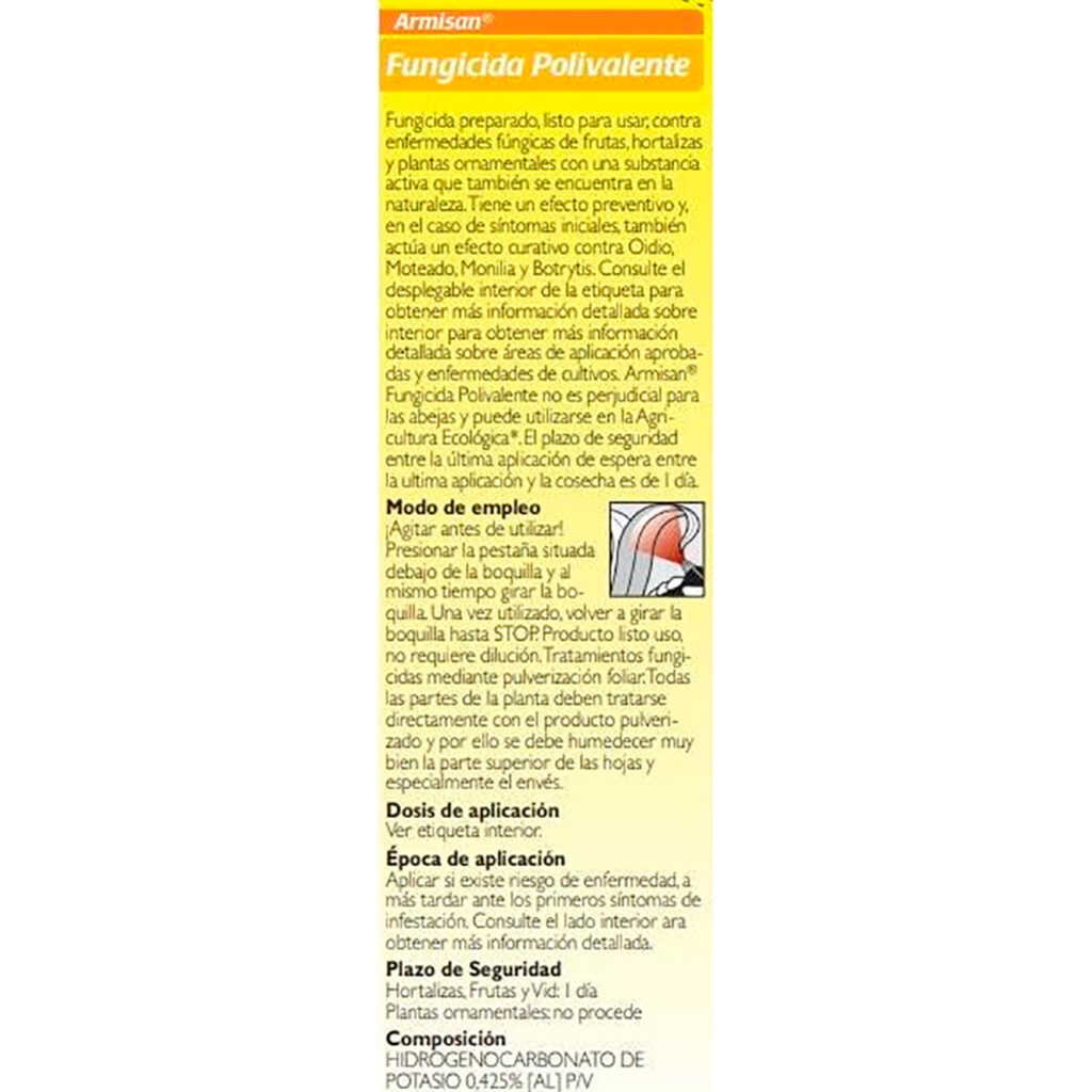 Armisan Fungicida polivalente RTU 500ml 3