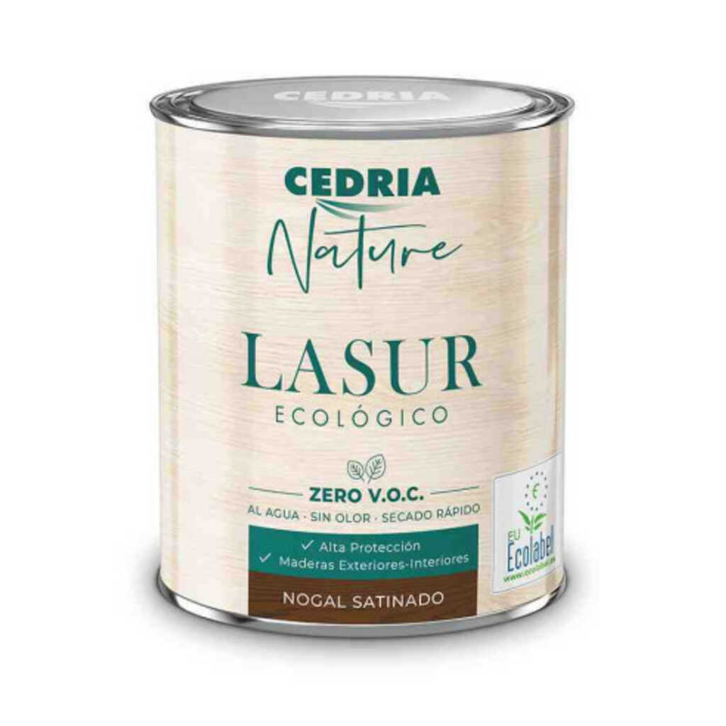 Barniz ecológico Cedria Nature Lasur 4L Roble