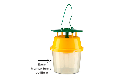 Tapa para la trampa mosquero y base para la trampa funnel polillero_1