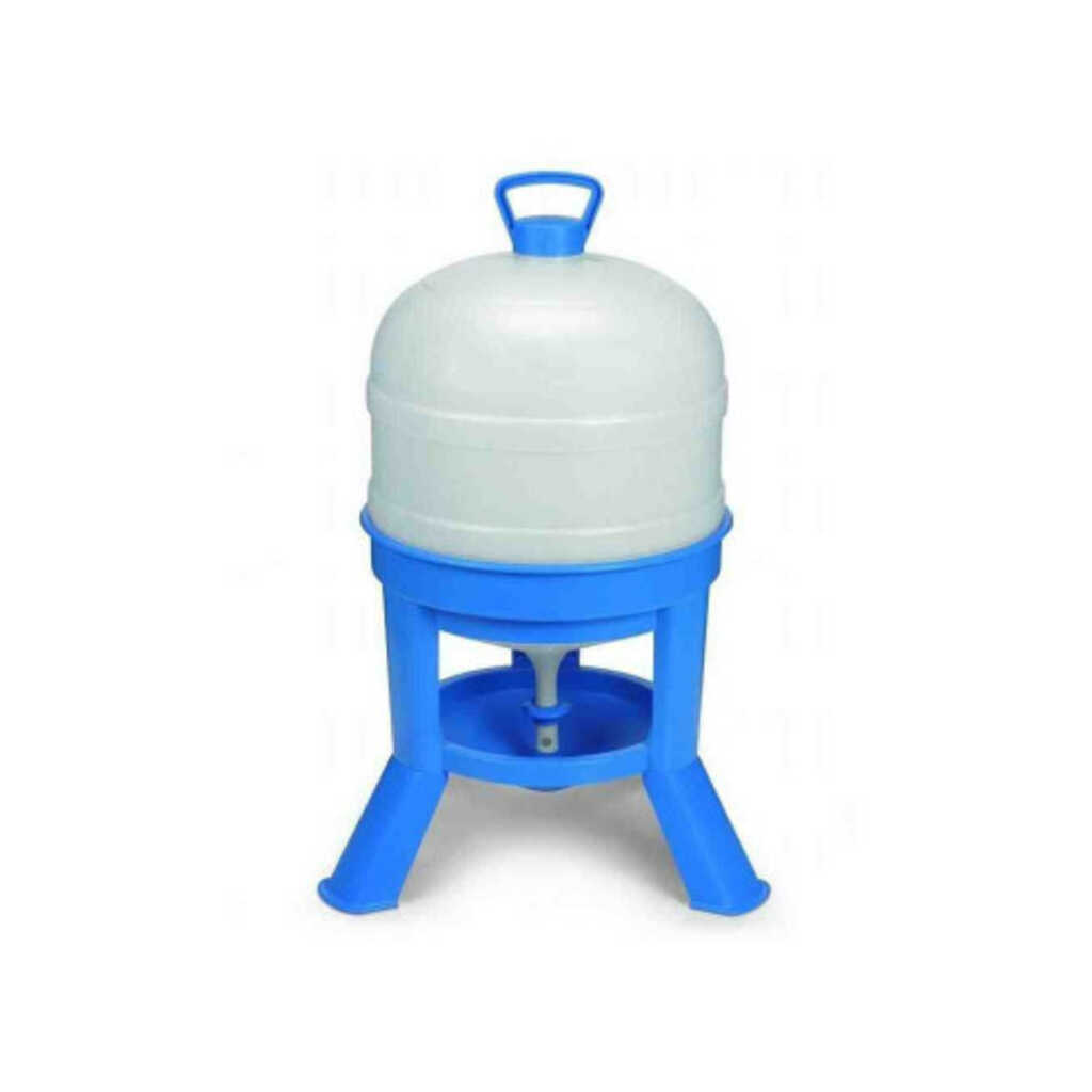Bebedero con patas para gallinas 30L