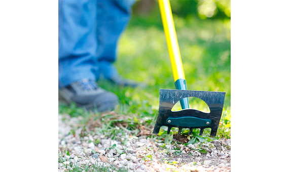 Binador-azada y rastrillo de jardín con mango de madera de 150cm naturOvert Leborgne_1
