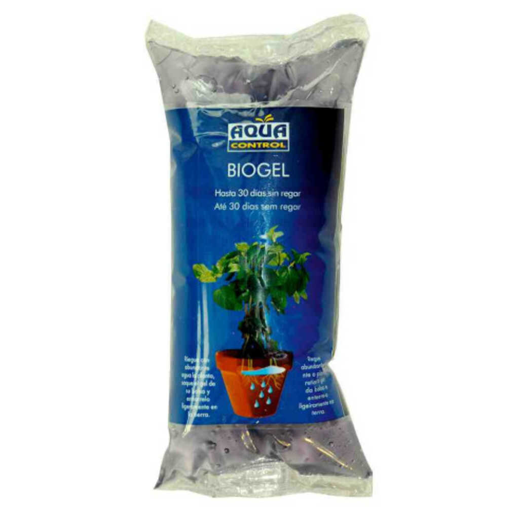 Biogel, agua sólida para las plantas, ¡hasta 30 días sin regar!