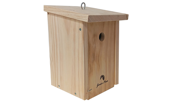 Caja nido de madera para pájaros para colgar 32mm_1
