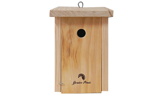 Caja nido de madera para pájaros para colgar 32mm