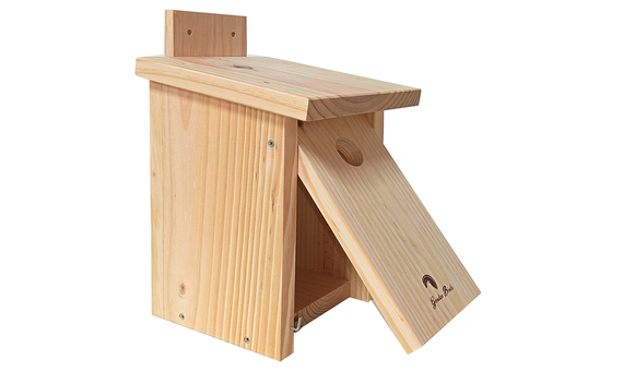 Caja nido de madera para pájaros para pared 32mm 4
