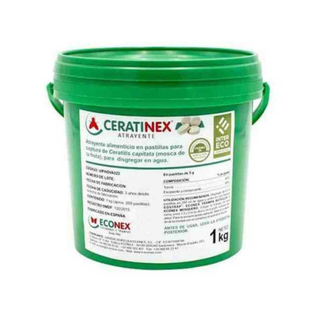 CERATINEX Atrayente en pastillas para Ceratitis capitata 1kg (200 pastillas)