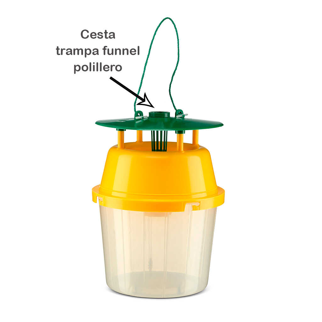 Cesta para trampa funnel polillero y para el mosquero