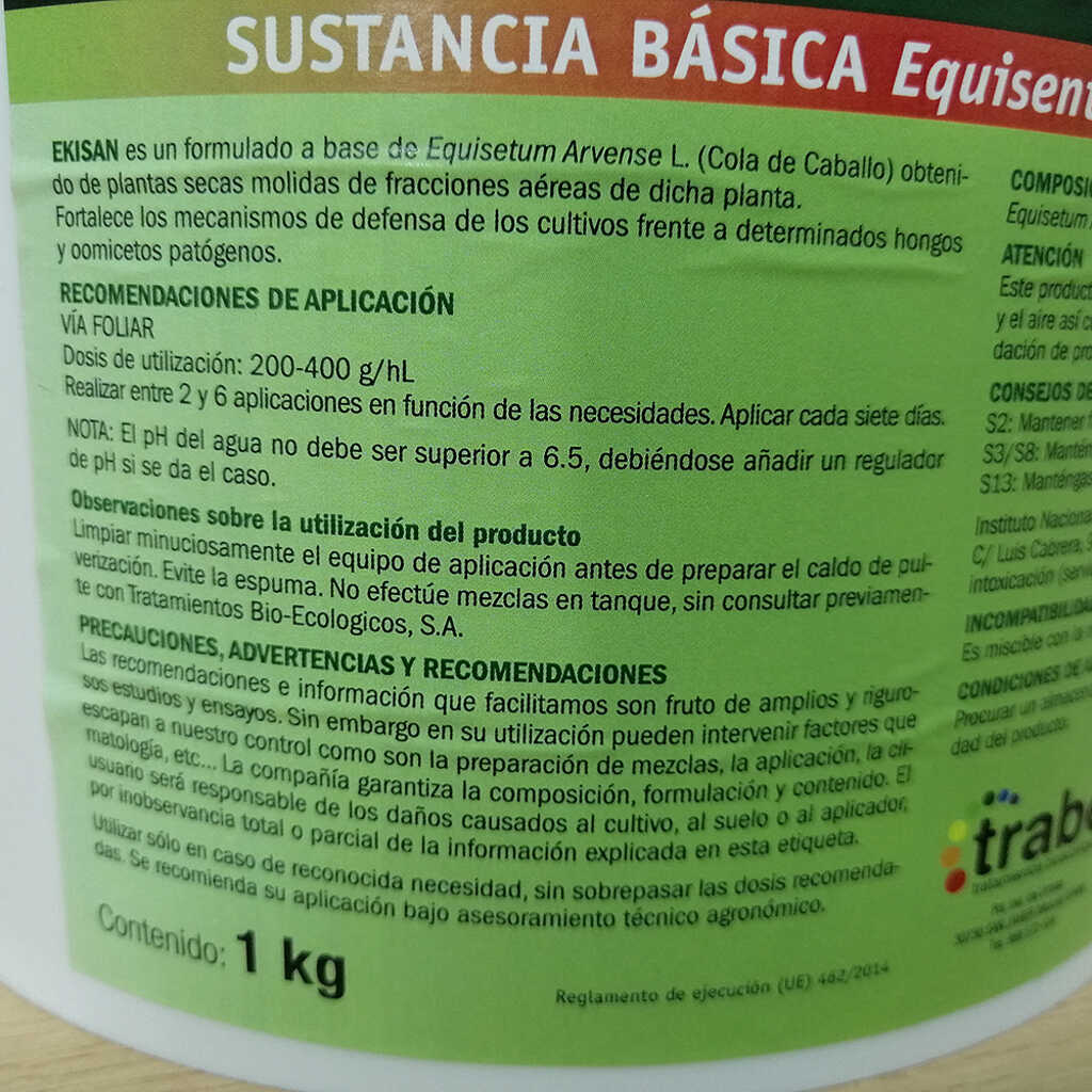 Cola de Caballo en polvo Ekisan 1 kg_1
