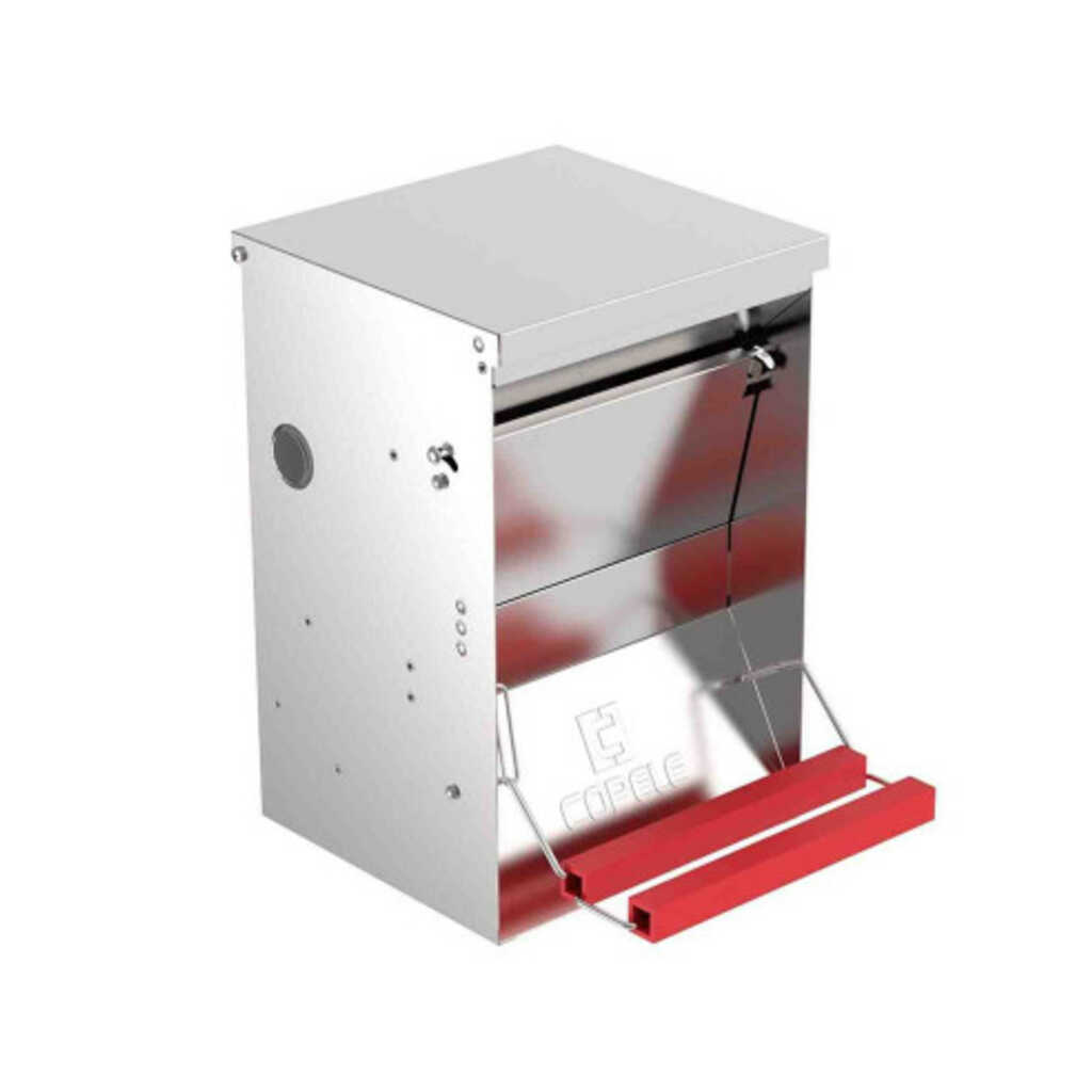 Comedero apertura mecánica para gallinas 12kg_1