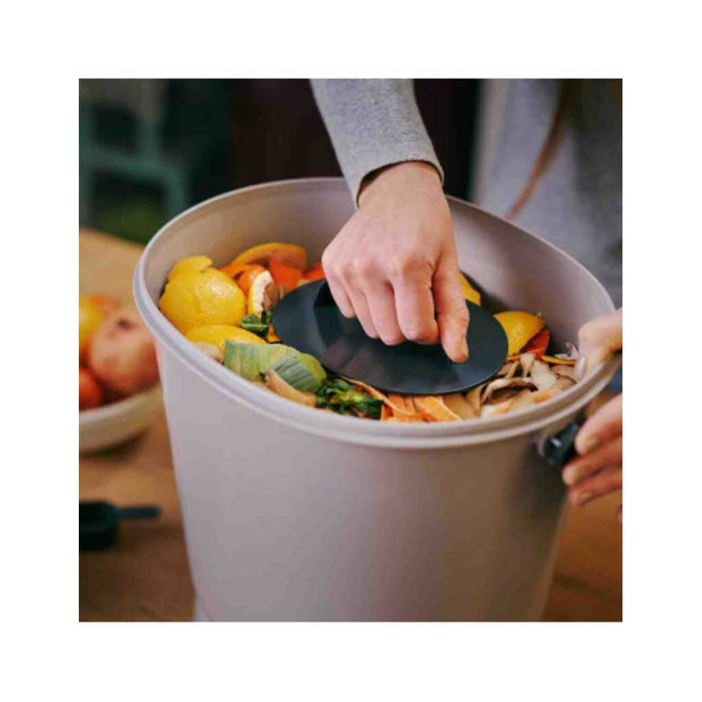 Cubo para compostaje Bokashi Orgánico Essential Set + base 2 unidades 4