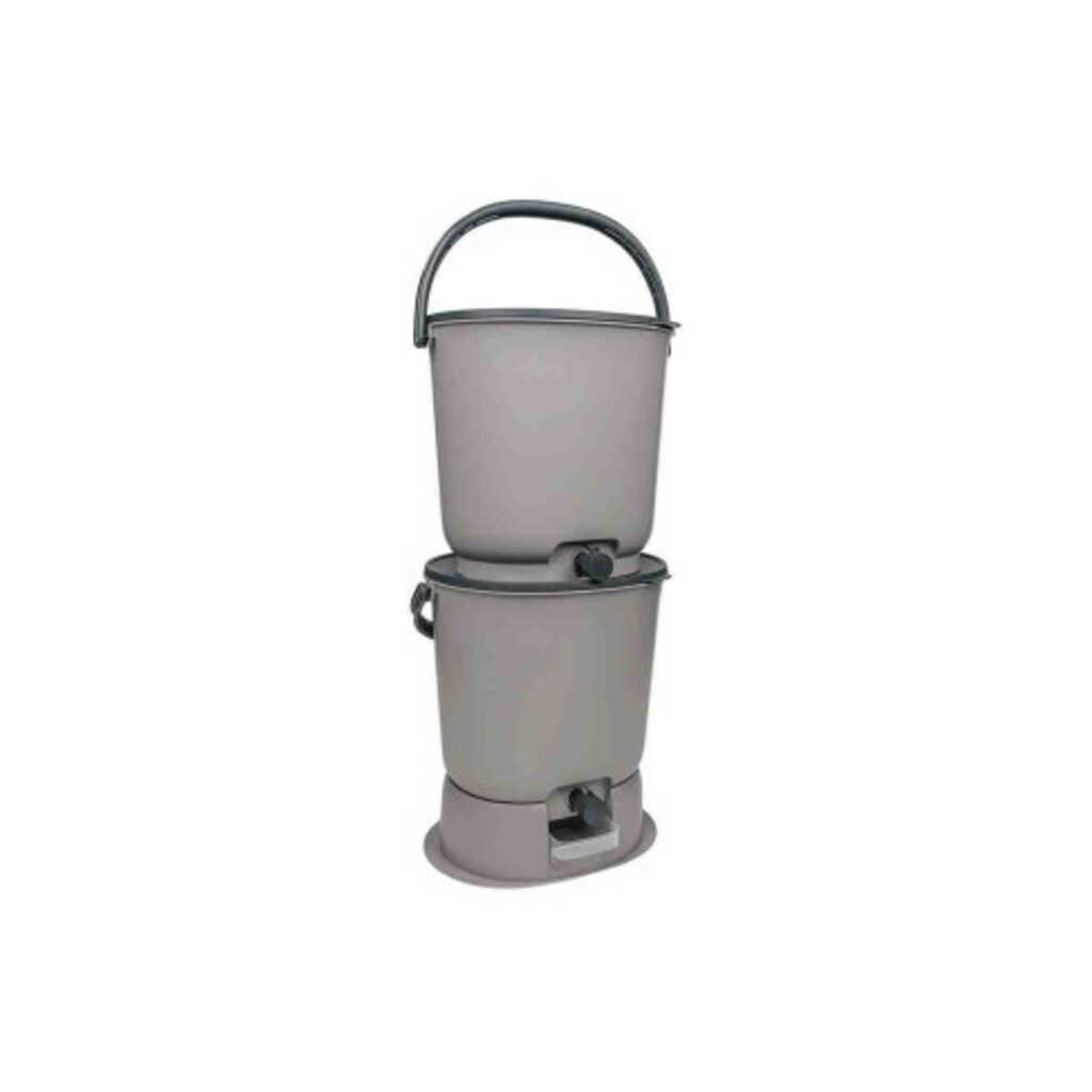 Cubo para compostaje Bokashi Orgánico Essential Set + base 2 unidades