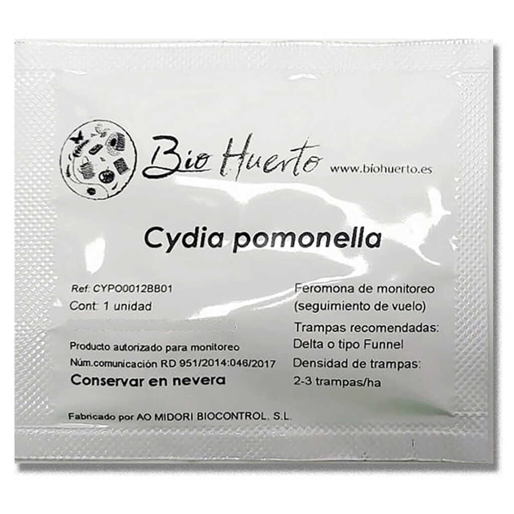Feromona sexual para monitoreo de Cydia pomonella (carpocapsa)