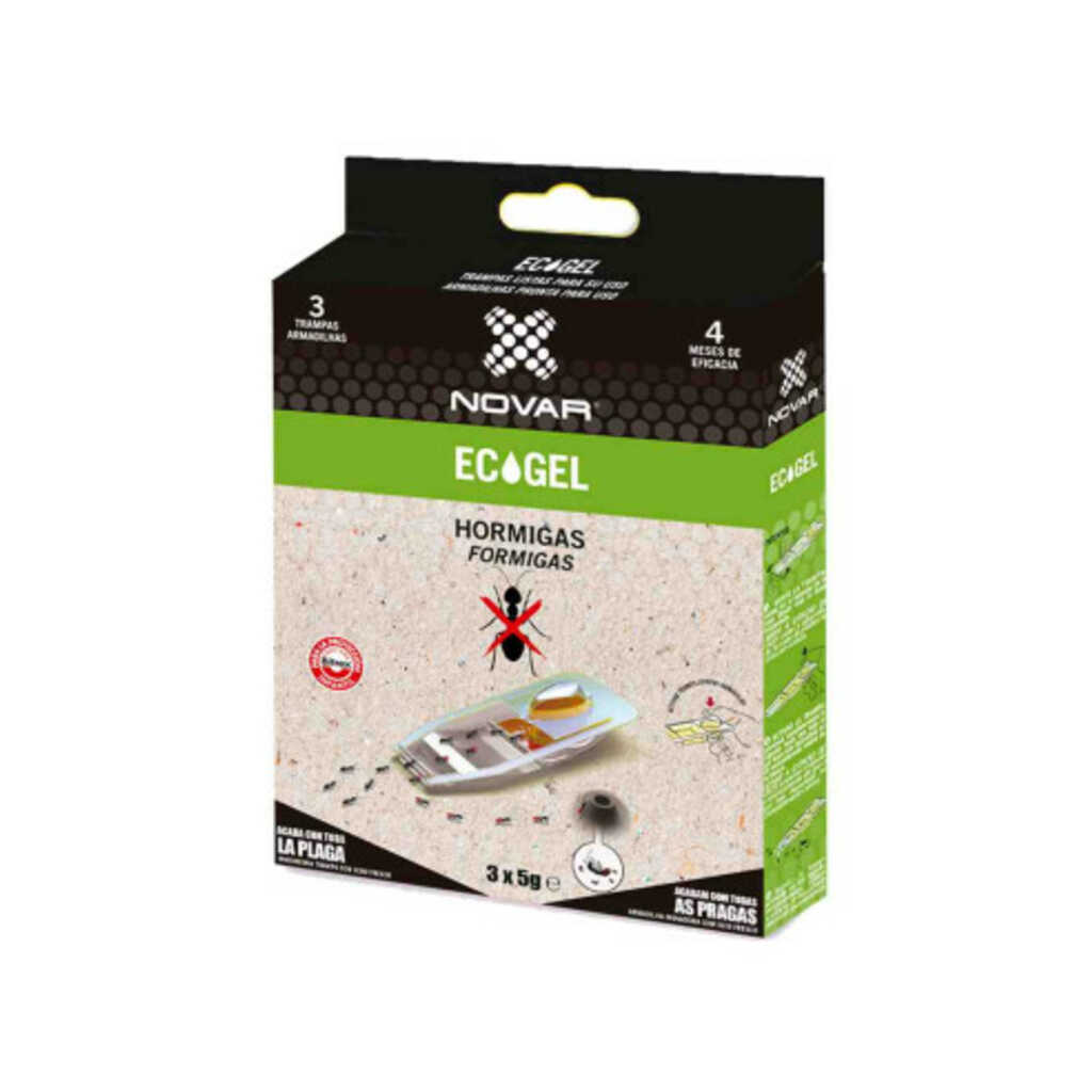 EcoGel hormigas trampa (3 unidades)