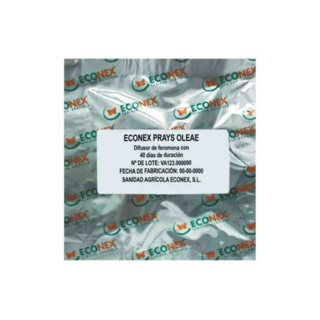 Feromona sexual para monitoreo de Prays oleae (polilla del olivo)