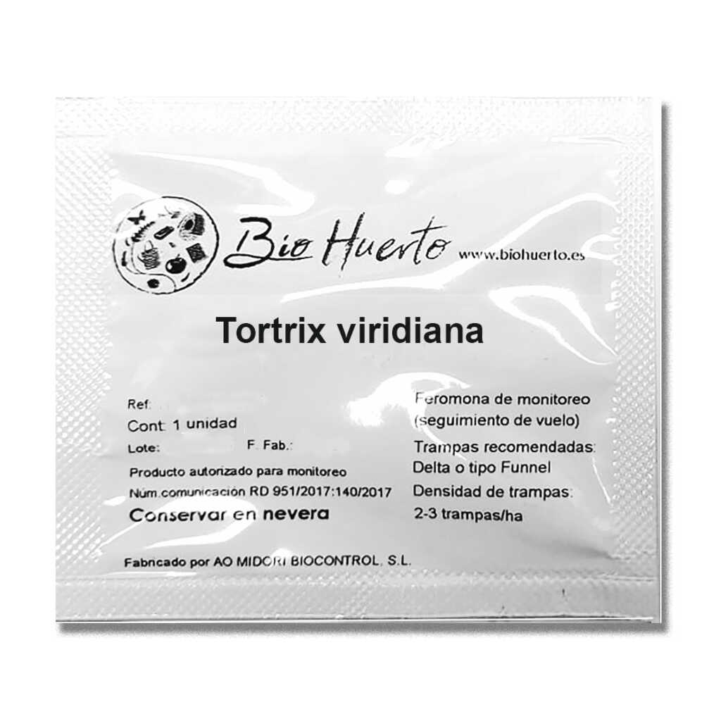 Feromona sexual para monitoreo del taladro del piral del roble (Tortrix viridiana)