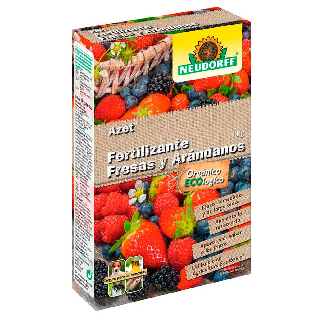 Fertilizante fresas y arándanos 1 kg Neudorff