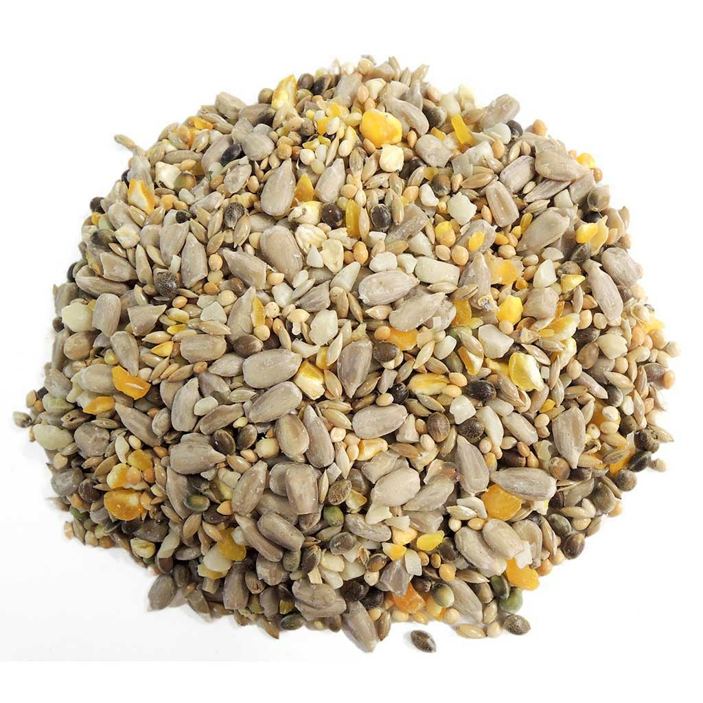 GRANA-S Bolsa de mezcla de semillas con pipa sin cáscara. Alimento para aves silvestres 4 kg_1