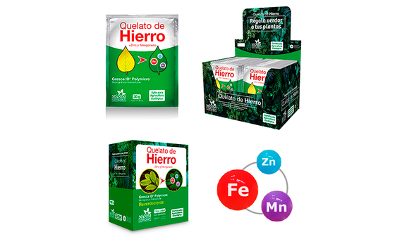 Quelato de Hierro Gresca ID® Polymicro 30g