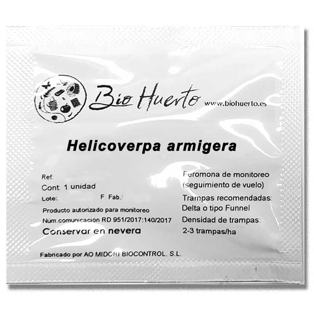 Feromona sexual para monitoreo de Helicoverpa armigera (gusano del tomate)
