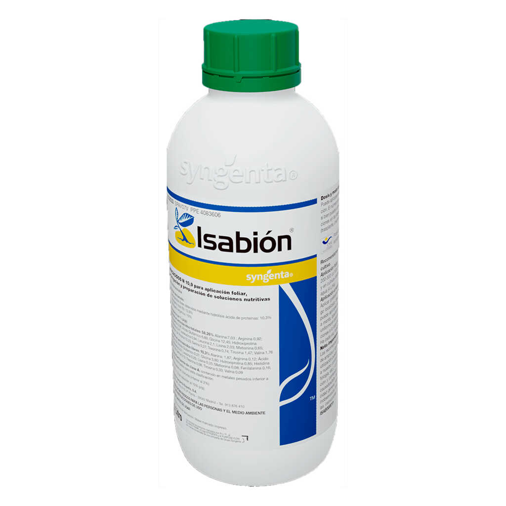 Isabión, nutriente biológico a base de aminoácidos y nitrógeno 1L