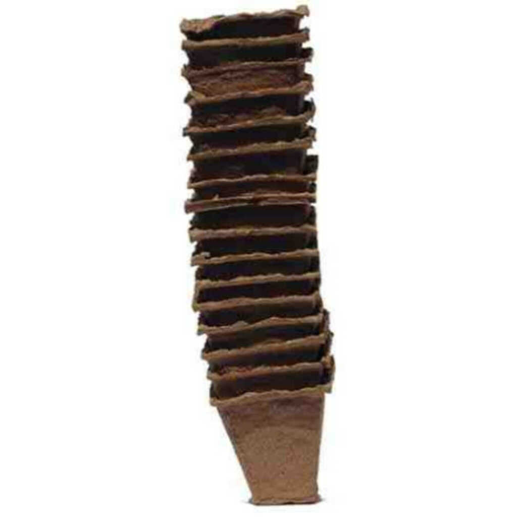 Macetas de turba biodegradable 6x6cm 20 unid.