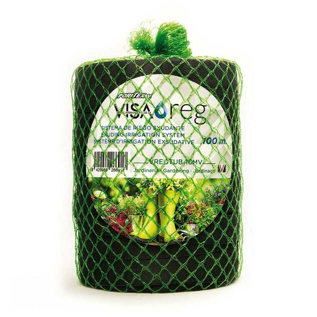 Manguera exudante Visa Reg GARDEN (riego con presión) 100m