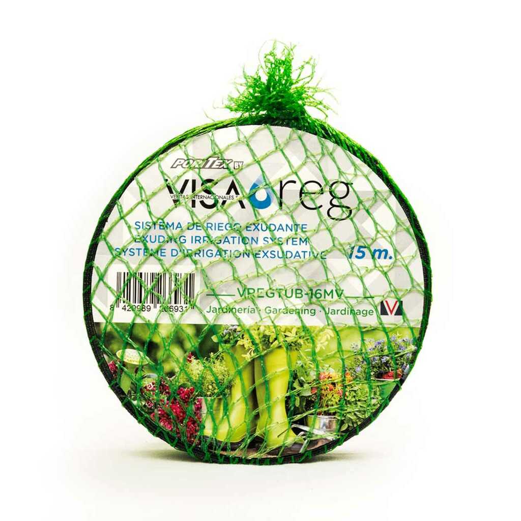 Manguera exudante Visa Reg GARDEN (riego con presión) 15m