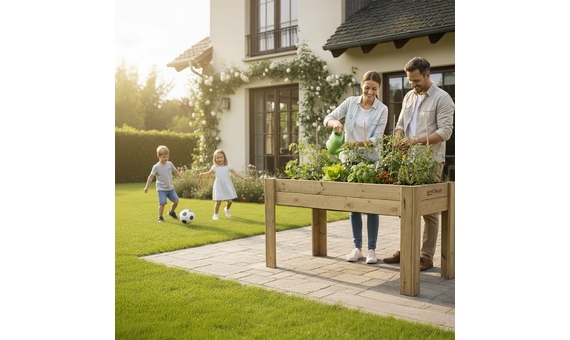 Mesa de cultivo Gardenbrico Hortalia XL80 altura 80cm (160x80x80)_1