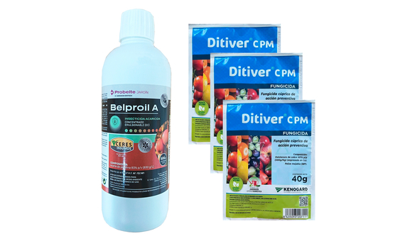 Pack tratamiento de invierno para frutales (fungicida+insecticida)