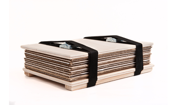 Prensa botánica mediana