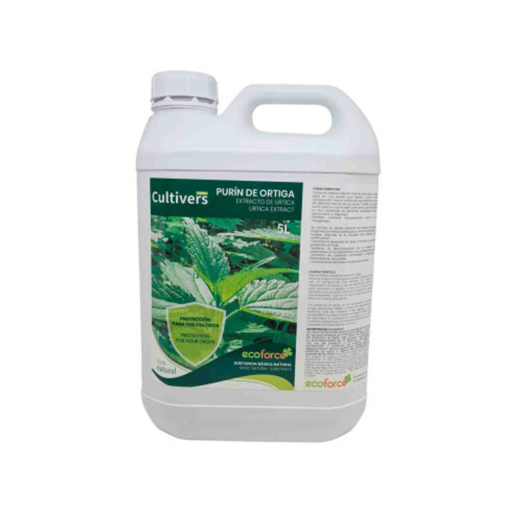 Purín de ortiga ecológico Cultivers 20 litros