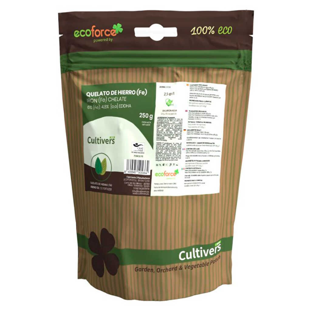 Quelato de hierro Cultivers 250g