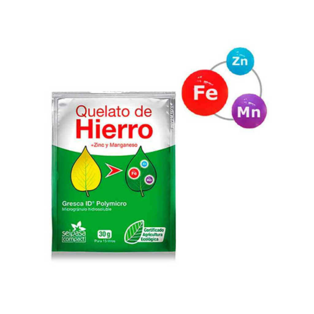 Quelato de Hierro Gresca ID® Polymicro 30g