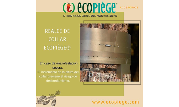 Realce de 8,3 m para la trampa Ecopiege para la captura de la oruga de la procesionaria