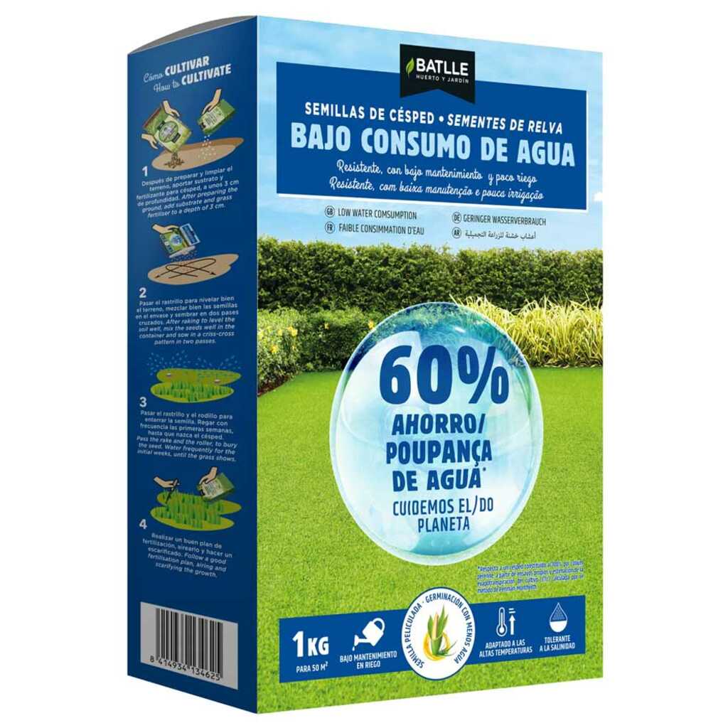 Semillas de Césped Ahorro de Agua BATLLE 1kg
