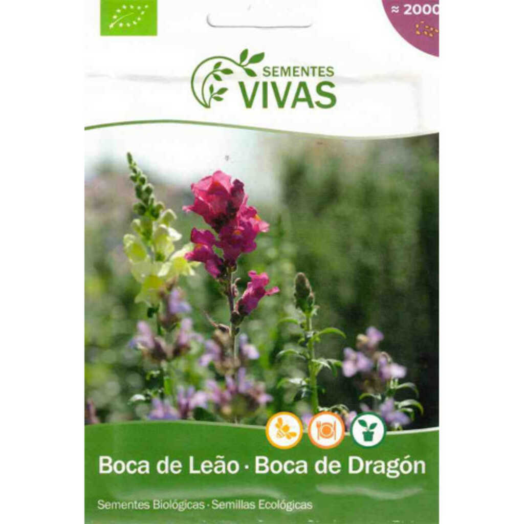 Semillas ecológicas de Boca de Dragón
