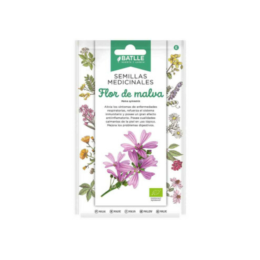 Semillas ecológicas de Flor de malva