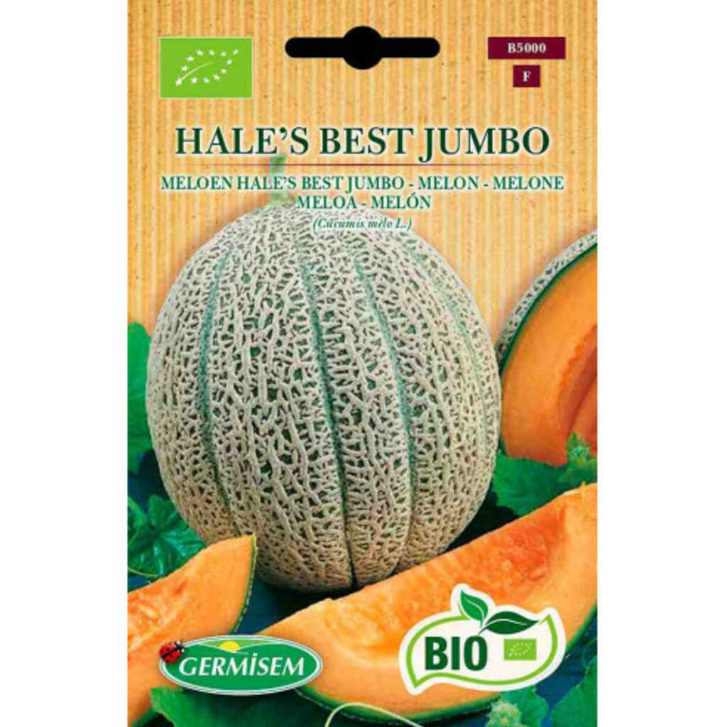 Semillas ecológicas de melón Hale's Best Jumbo